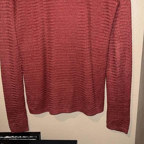 THEORY Linen Lightweight Sweater - Picture 3 of 4